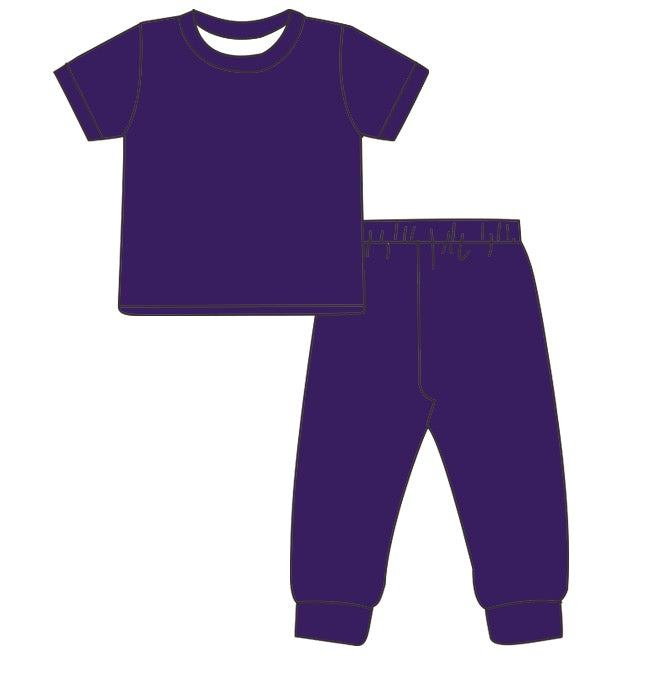 Solid Purple Kids Set