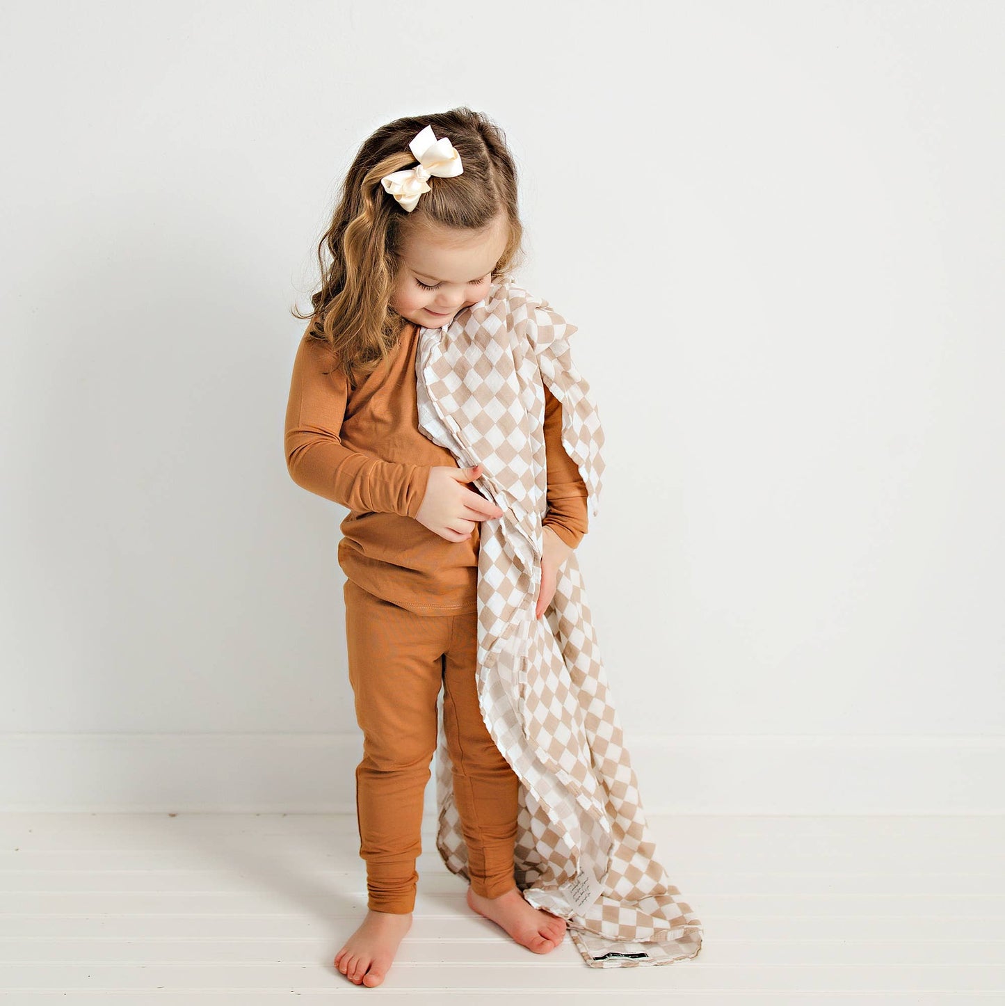 Bamboo Two-Piece Pajama Camel