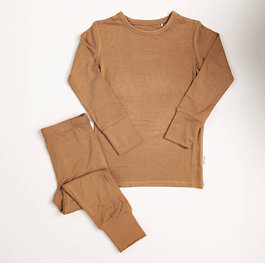 Bamboo Two-Piece Pajama Camel